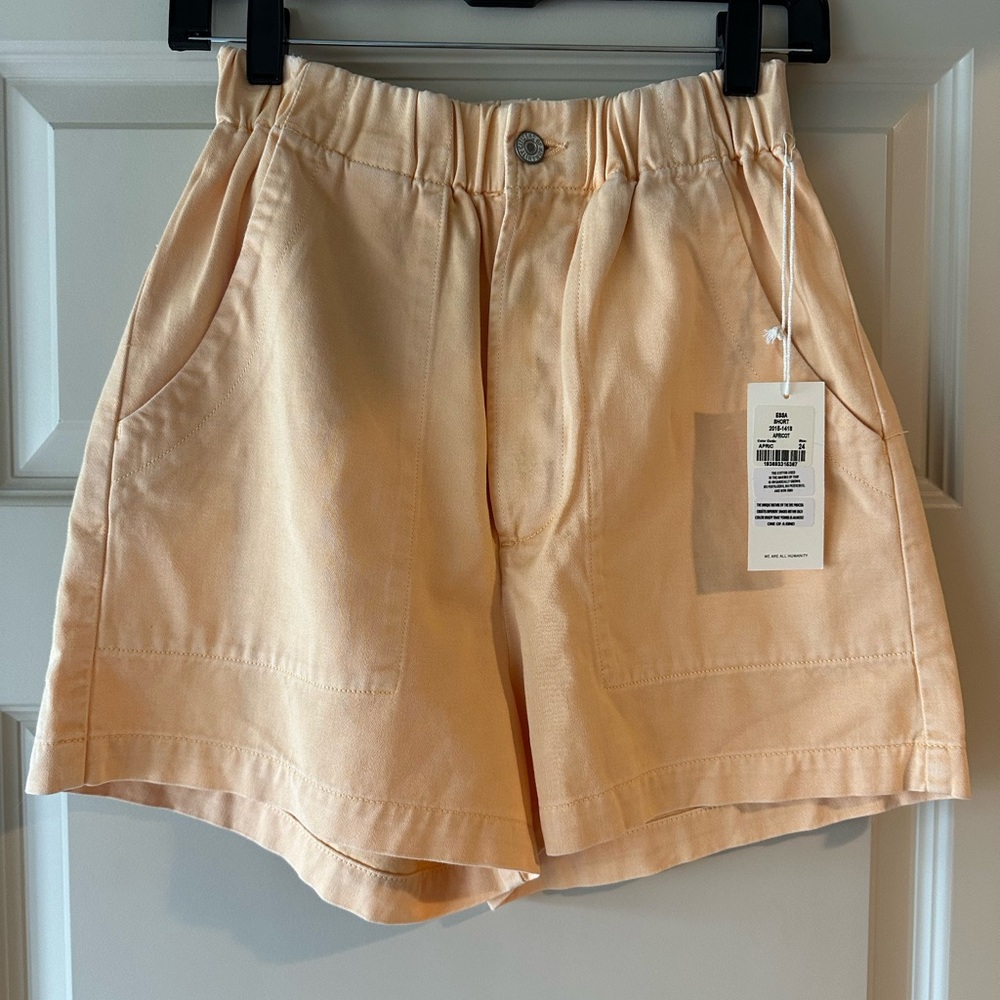 Citizens Of Humanity Peach High Waist Shorts